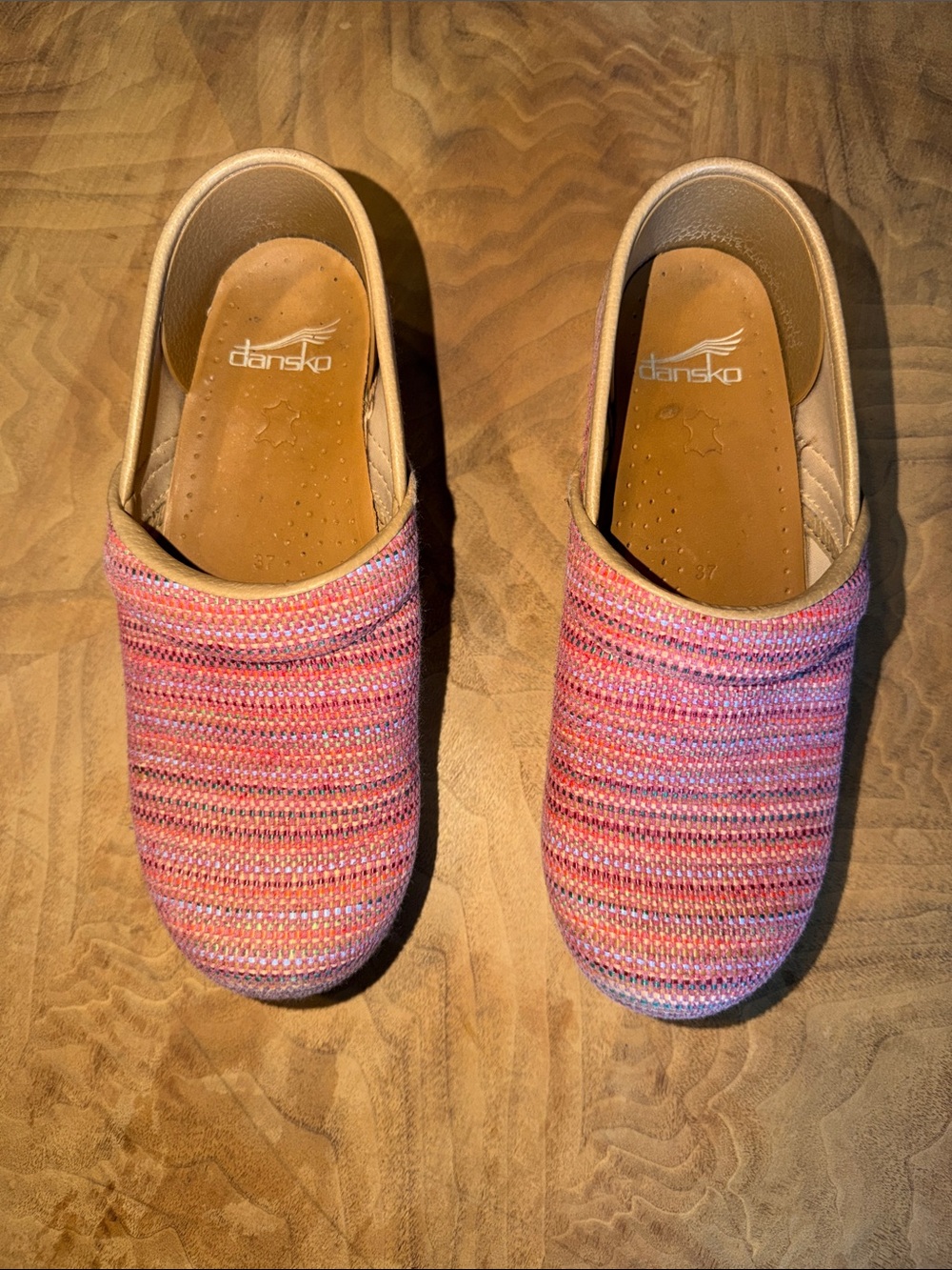 Dansko Pro Canvas Vegan Clogs Size 37 - Picture 2 of 7